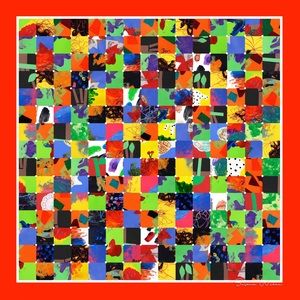 Custom scarf printed from my art.